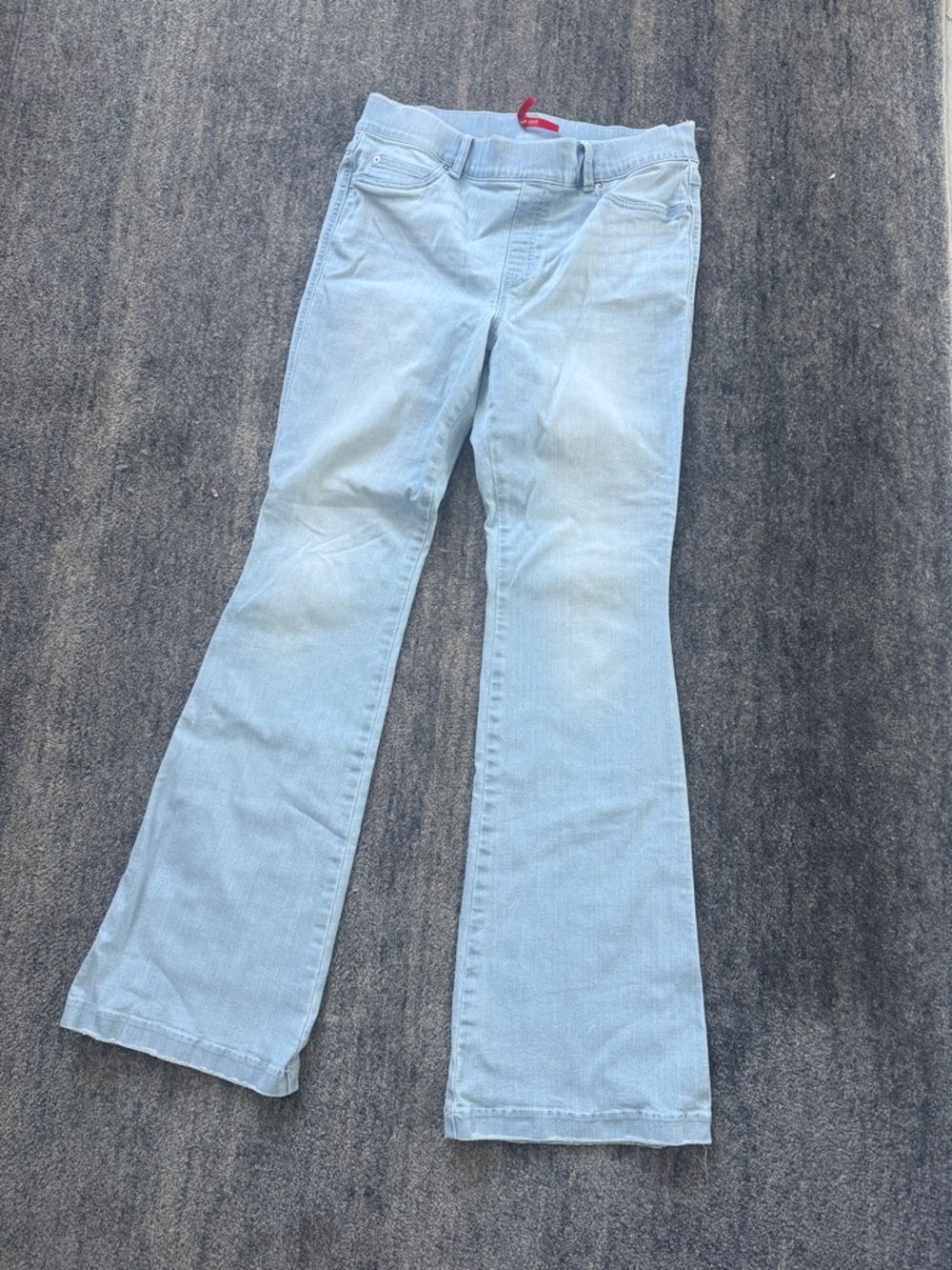 SPANX Light Blue Flare Jeans